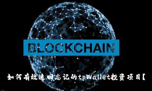 如何有效追回忘记的tpWallet投资项目？