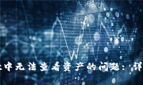 如何解决tpWallet中无法查看资产的问题: 详细指南与解决方案