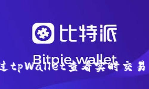 如何通过tpWallet查看实时交易所价格？