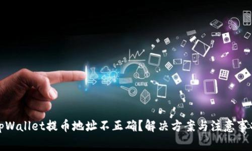 tpWallet提币地址不正确？解决方案与注意事项